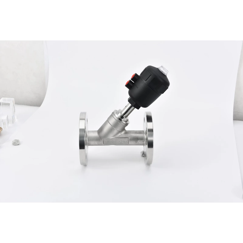 flanged angle seat