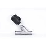pneumatic end clamp angle seat valves