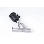 pneumatic end clamp angle seat valves