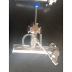 Sanitary Stainless Steel Butterfly Valve Clamp End